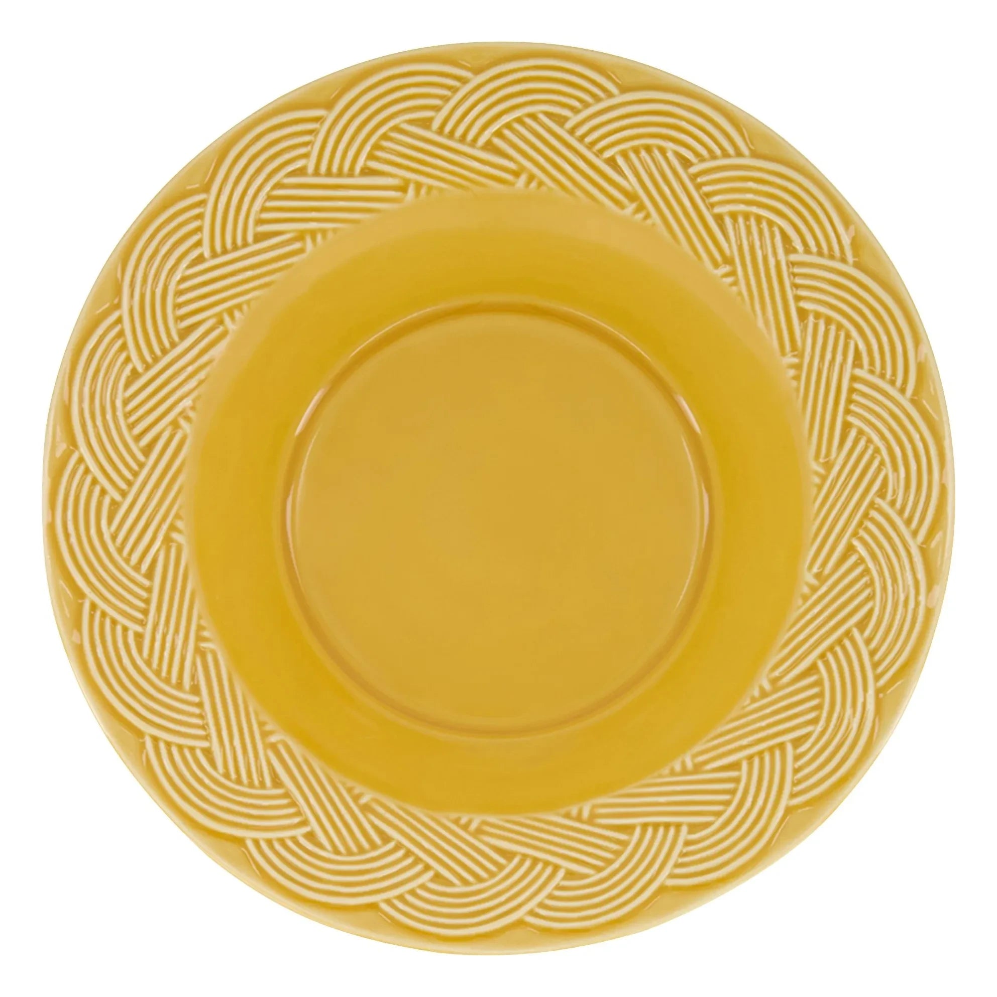 House of Capricorn - Wicker Soup Plate | Mustard