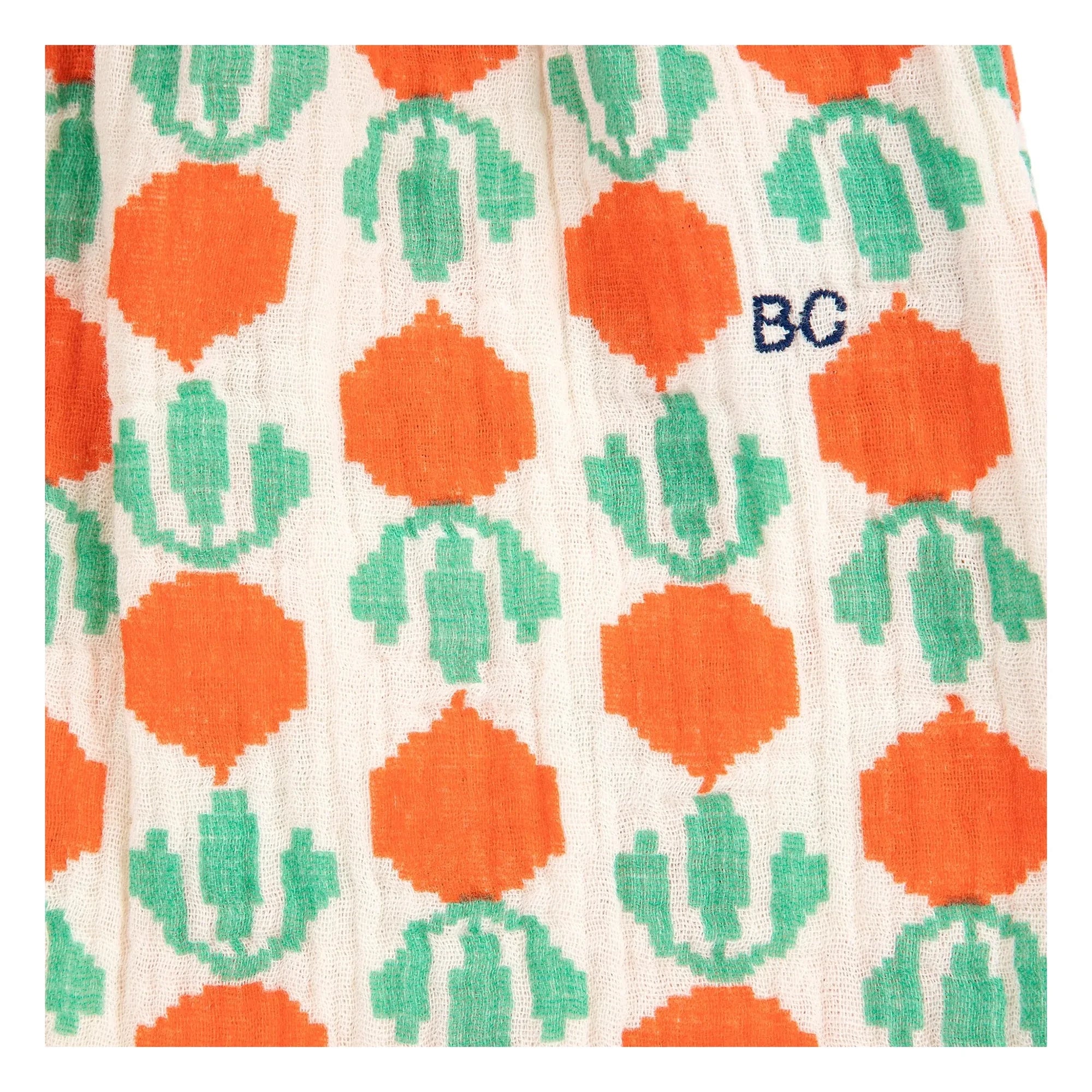 Bobo Choses - Organic Cotton Gingham Carrot Pants | Off-white