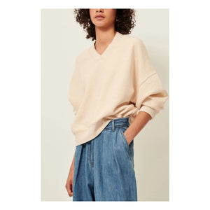 Sessùn - Vechill Cotton Sweatshirt | Cream