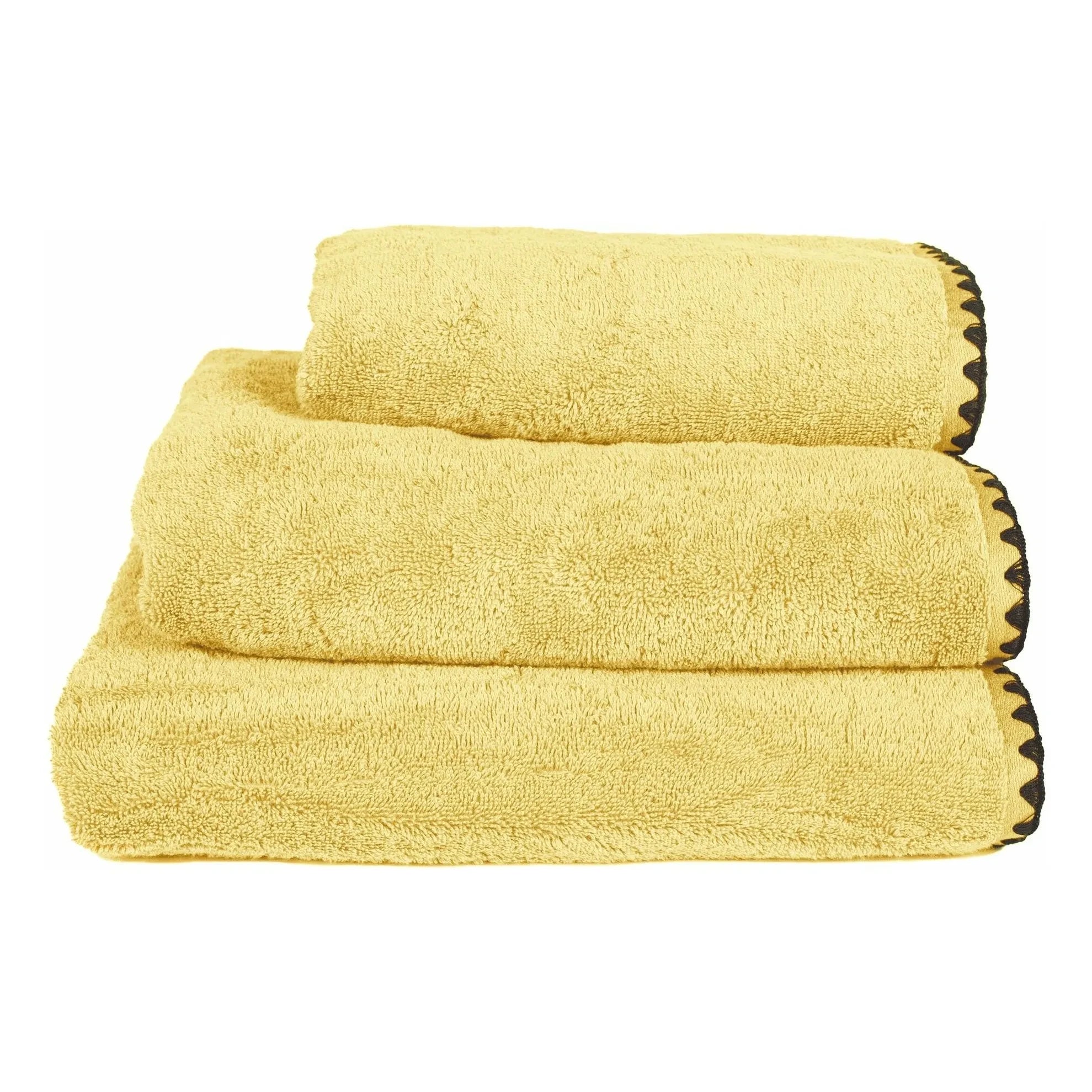 Haomy - Issey Cotton Bath Towel | Straw Yellow