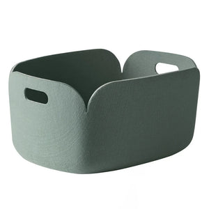 Muuto - Storage Basket Restore | Petrol Blue