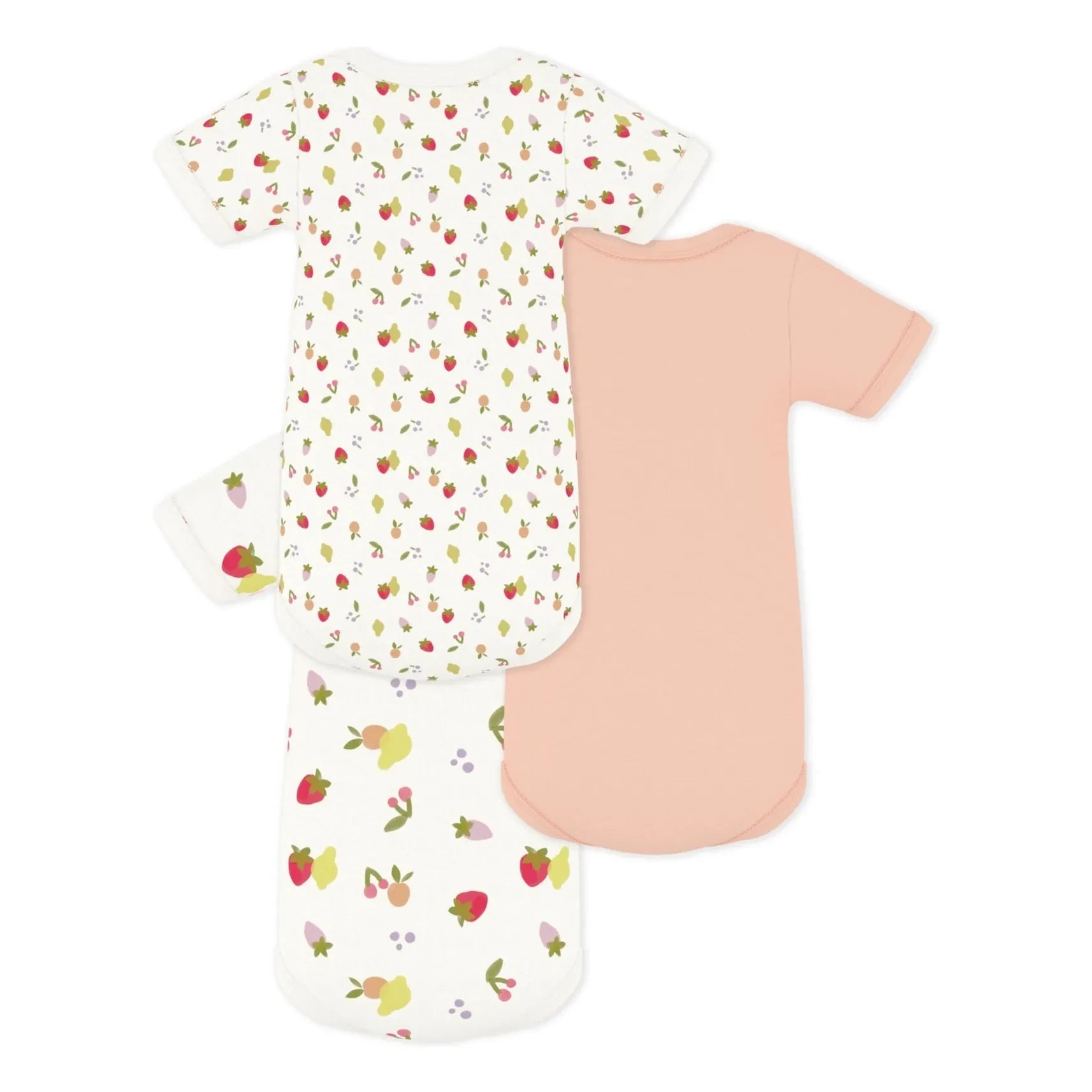 Petit Bateau - Pack of 3 Body Fruits | Ecru