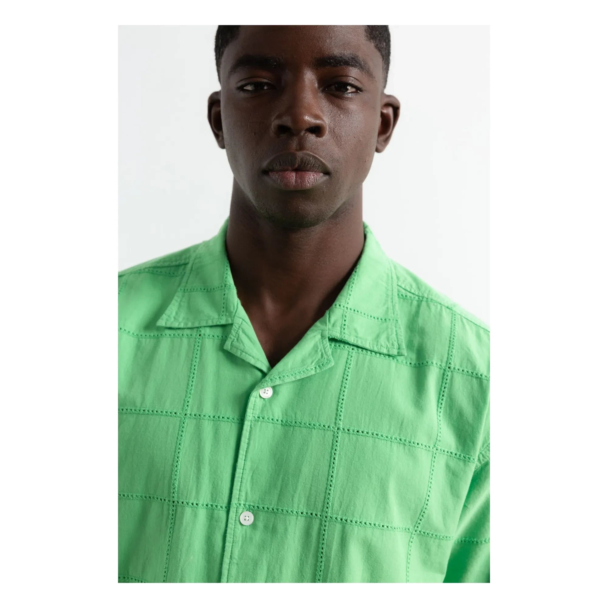 Edmmond Studios - Freedom Short Sleeve Shirt | Green