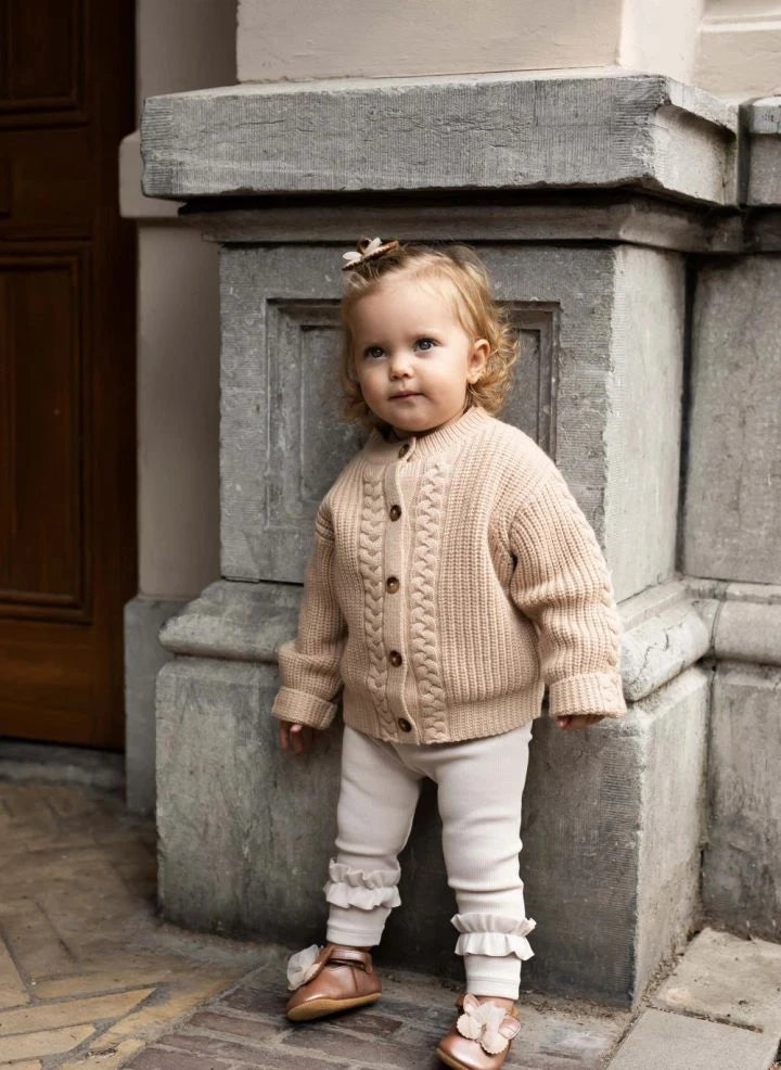 Donsje - Elenna Wool Cardigan | Peach