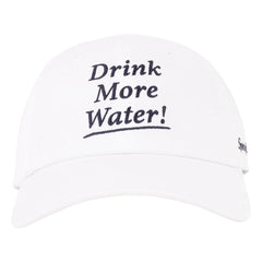 Sporty & Rich - Drink More Water Şapka | Beyaz