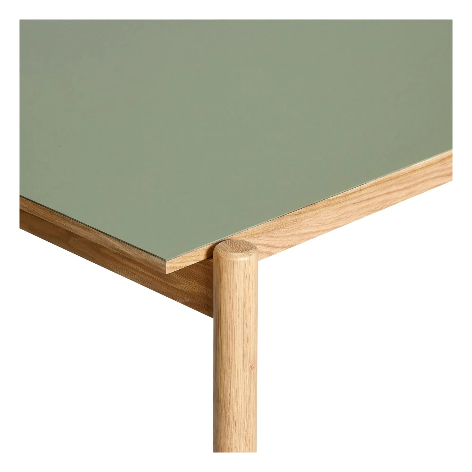 Hübsch - Crossed oak dining table | Olive