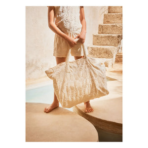 Molo - Palm Tree Foam Beach Bag | Ivory