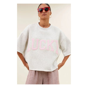 By Bar - Willow Lucky Cotton Sweatshirt | Gray