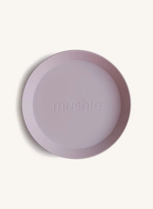 Mushie - Plates - Set of 2 | Lilac