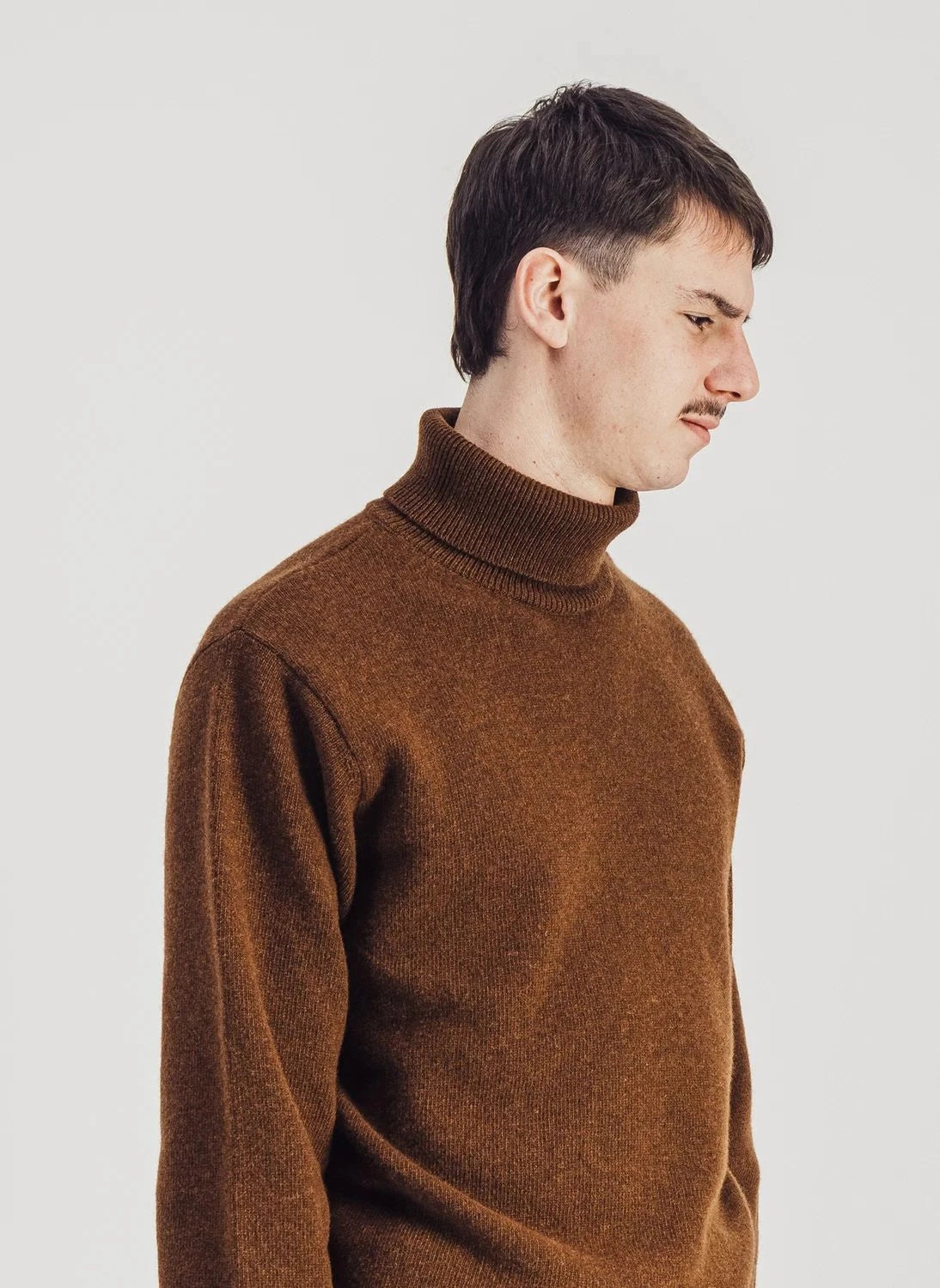 Parages - Michel Super Fine Merino Wool Sweater | Terracotta