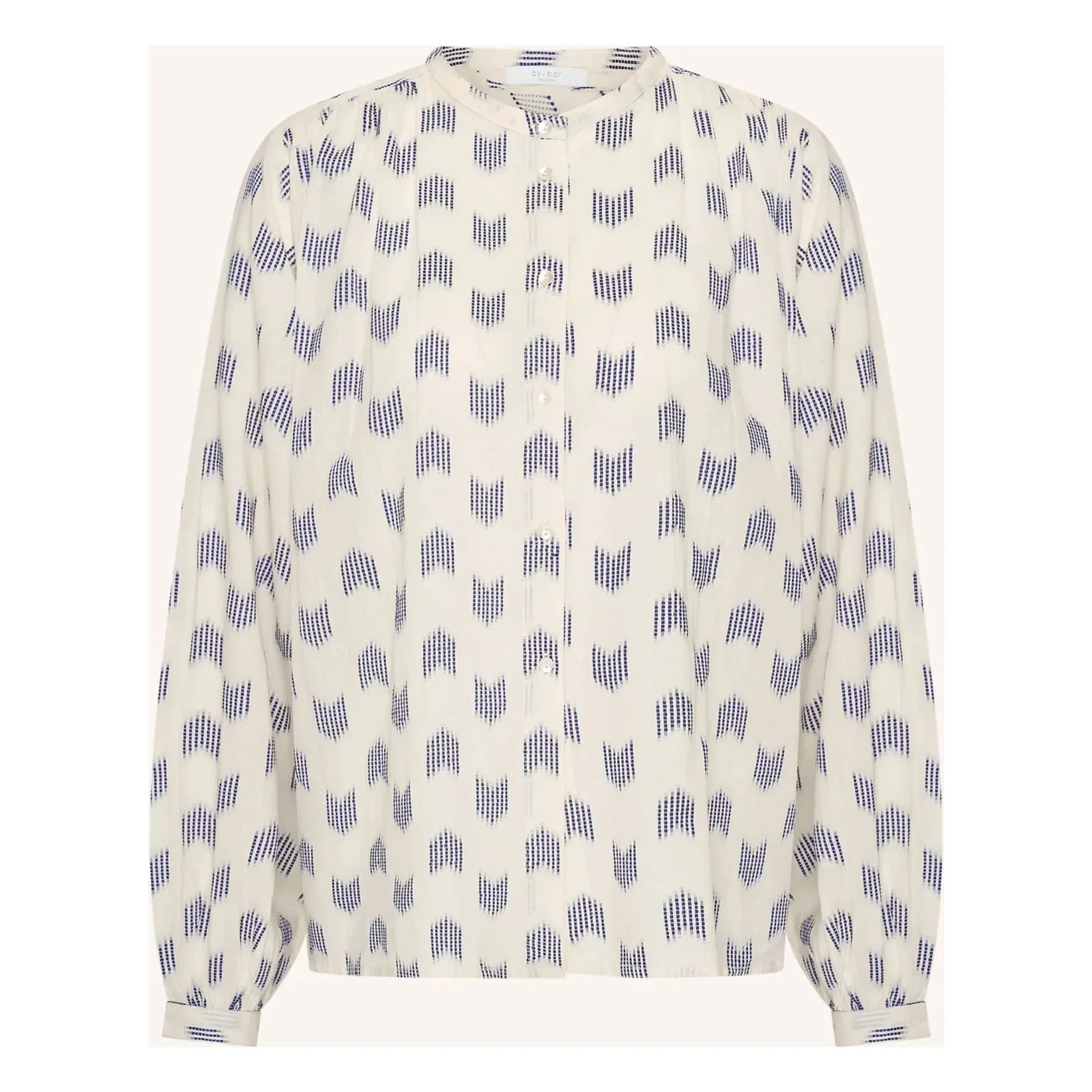 By Bar - Nyka Oase Cotton Blouse | Blue
