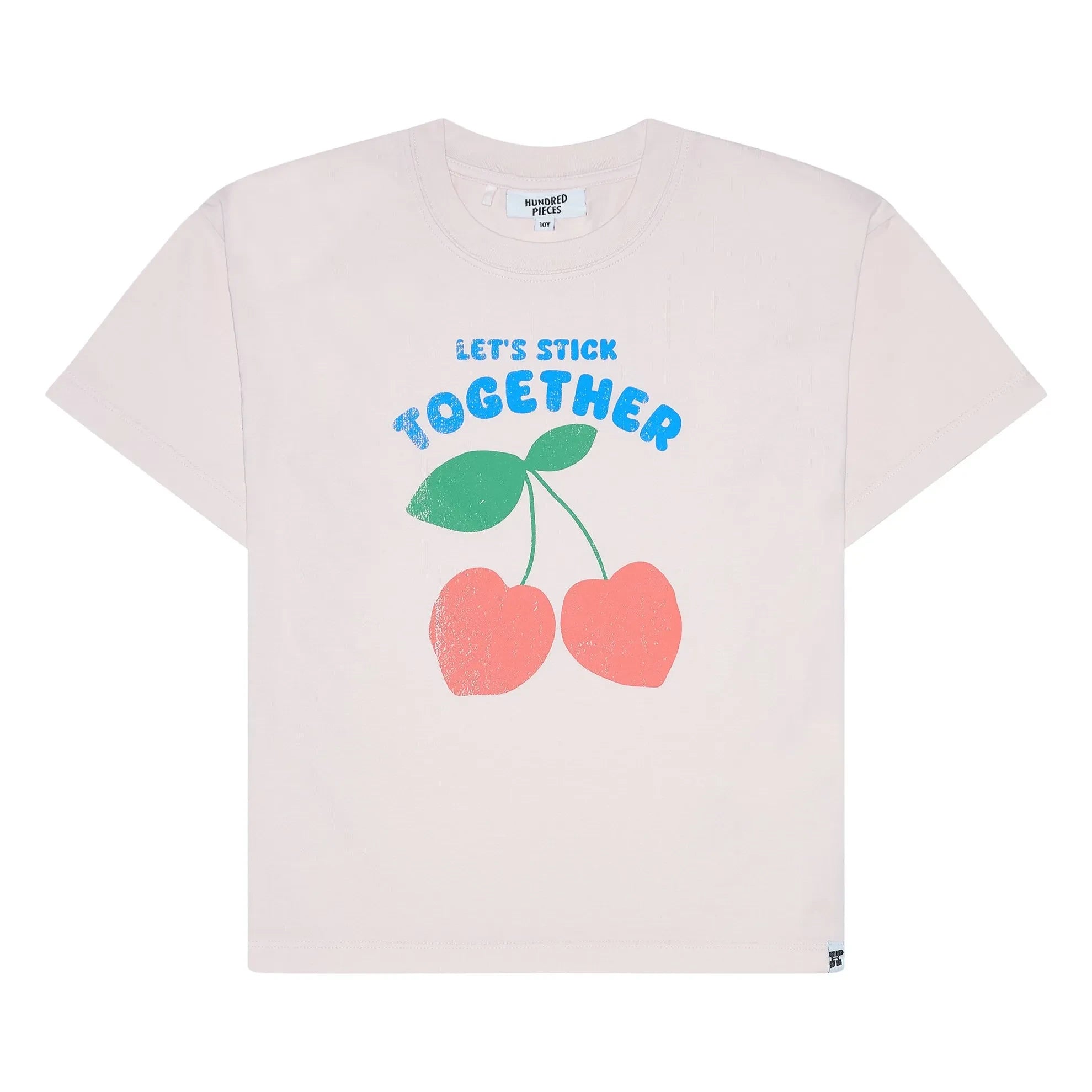 Hundred Pieces - Luna Organic Cotton T-Shirt | Light Pink