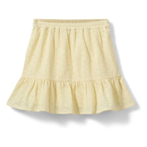 Sofie Schnoor - Adrienne Short Frilled Skirt | Light Yellow