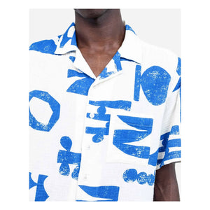 Olow - Aloha Shapes Shirt | White