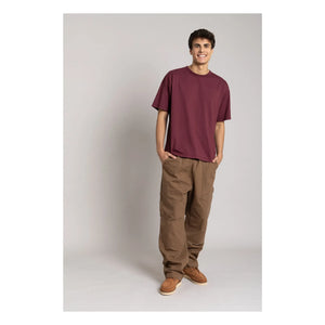 Smallable Man - Solal organic cotton T-shirt | Aubergine