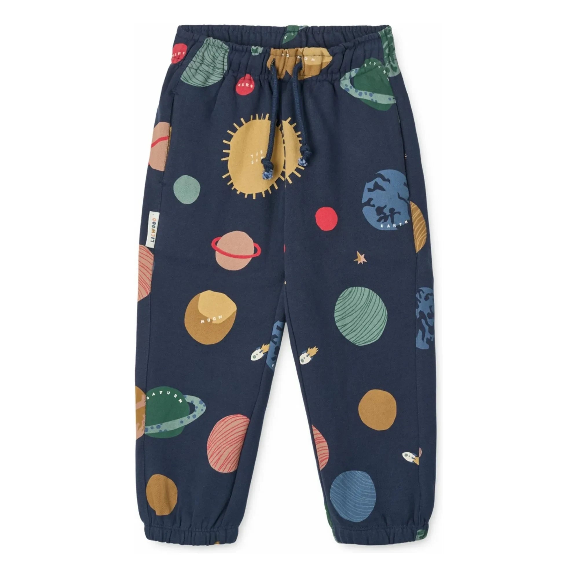 Liewood - Arlo Planets Organik Pamuklu Jogger | Lacivert