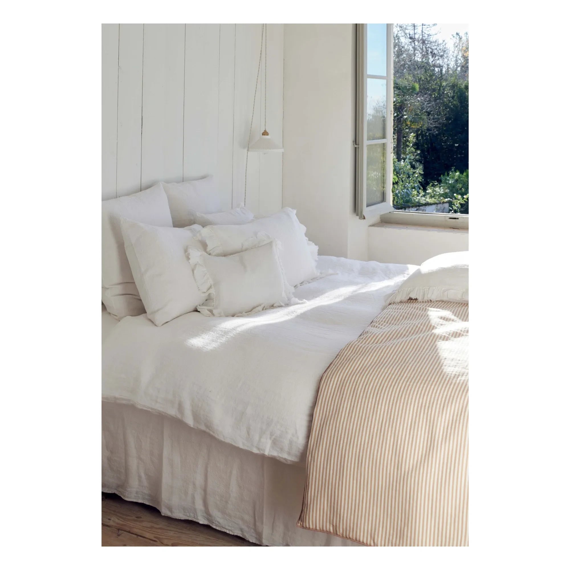 Maison de Vacances - Vice Versa Portofino Fabric Quilted | Terracotta