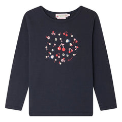 Bonpoint - Tidjiane Organic Cotton T-Shirt | Navy Blue