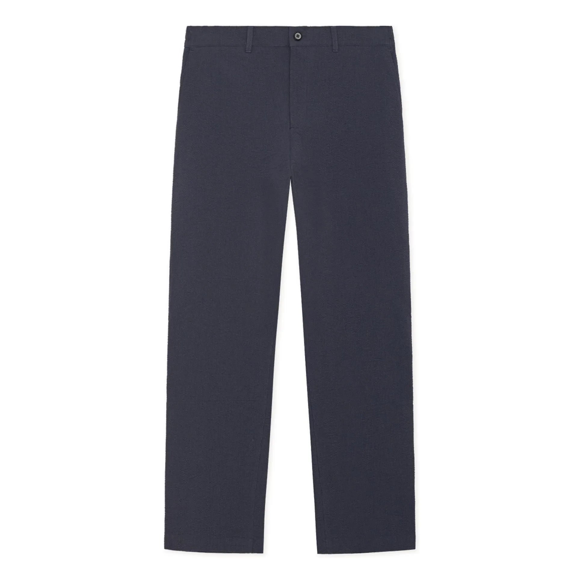 Les Deux - Seersucker Pants | Dark Blue
