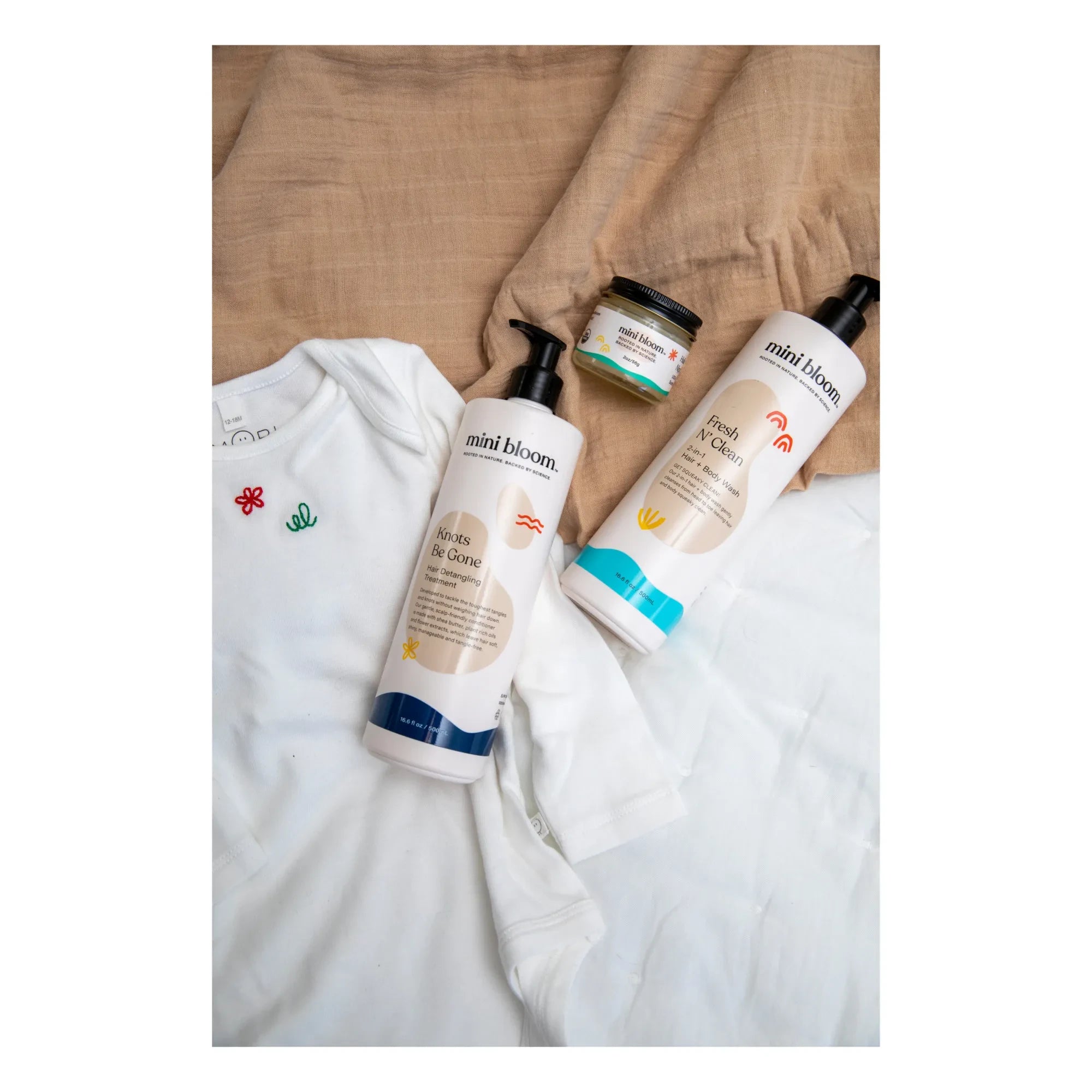 Mini Bloom - Knot-Resistant Hair Detangler Care