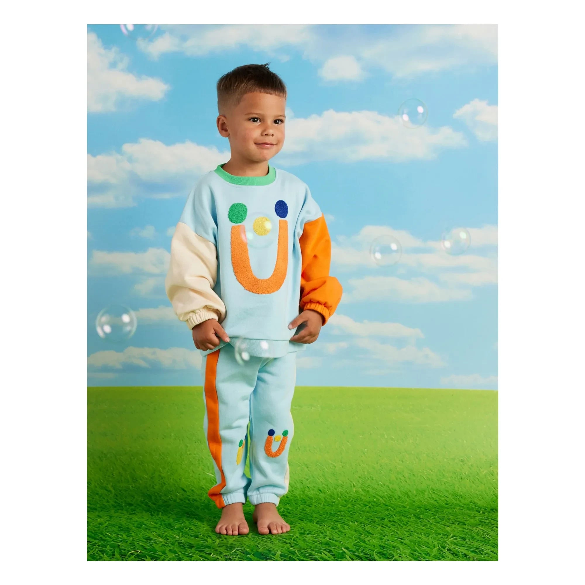 Halcyon Nights - Jogger Colorblock | Light Blue