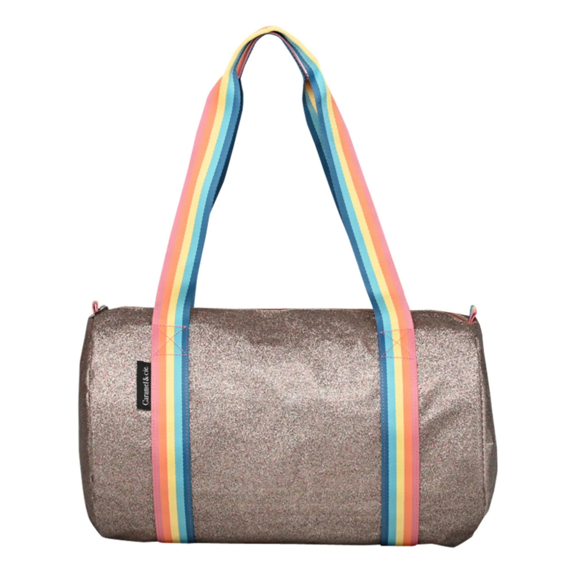 Caramel & Cie - Glitter Weekend Bag | Copper Red