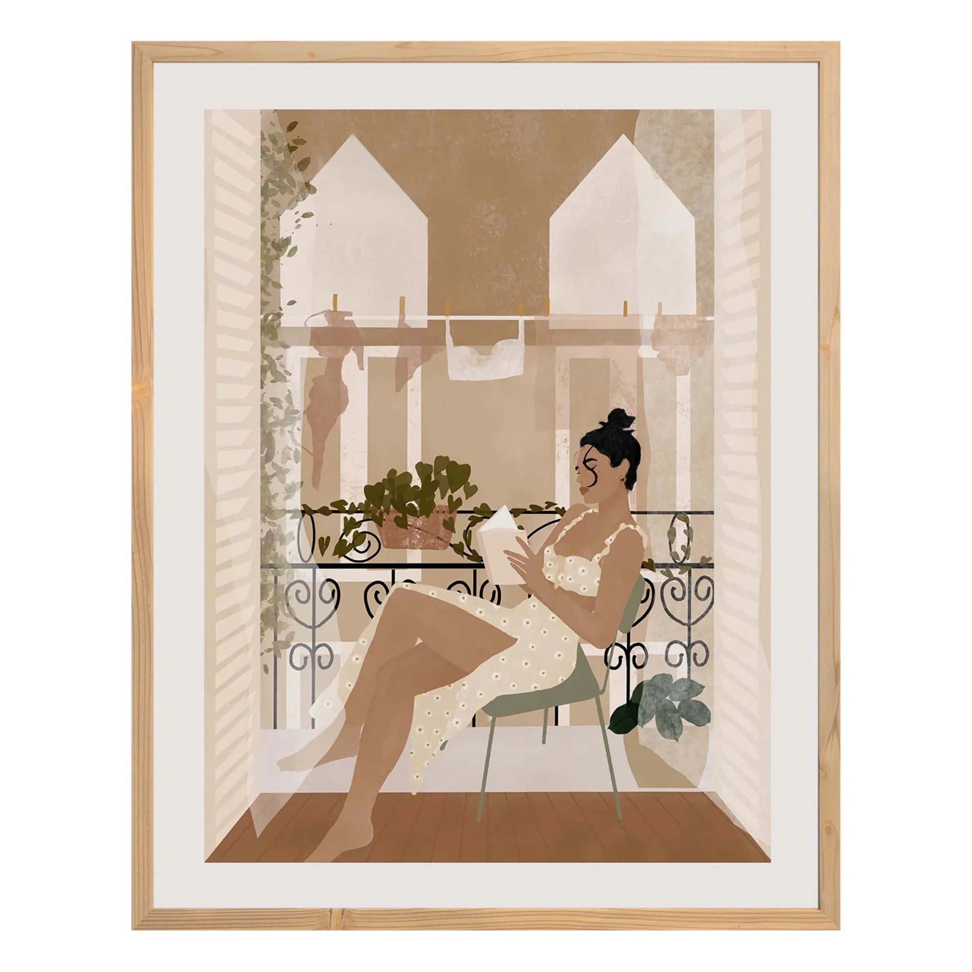 Carla Llanos - Summer in Paris Poster