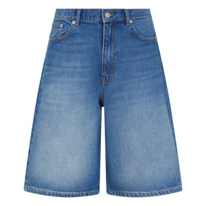 Smallable Woman - Paola Denim Bermuda Shorts | Denim Blue