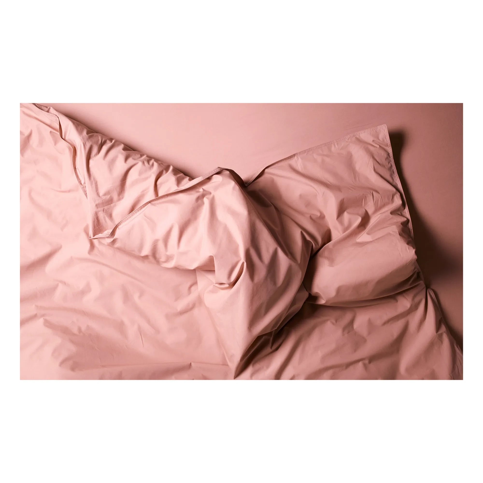 Suite 702 - Organic Percale Duvet Cover | Dusty Pink