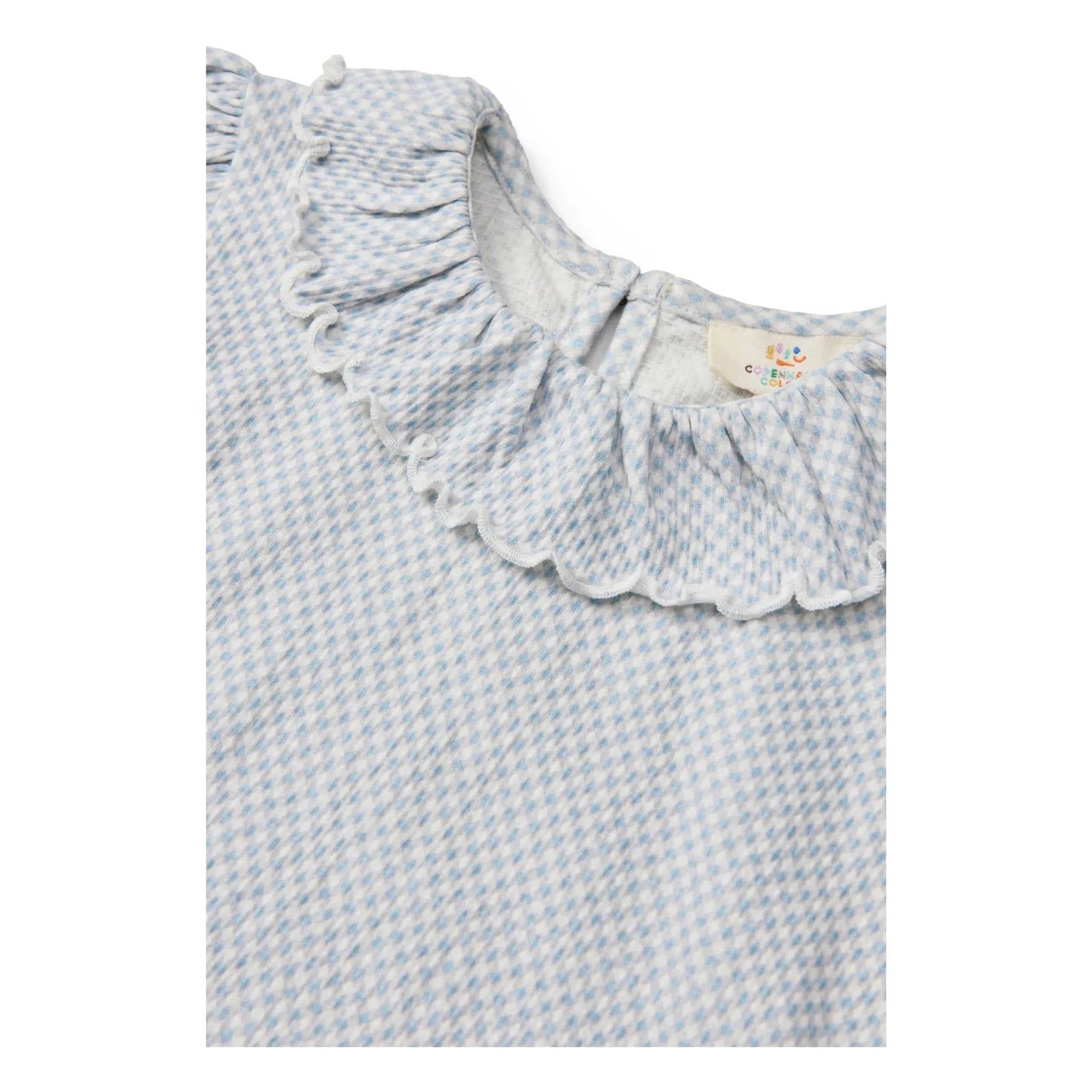 Copenhagen Colors - Organic Cotton Blouse | Gray Blue