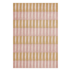 Layered - Bamboo Forest wool rug, Alice Crawley | Pink