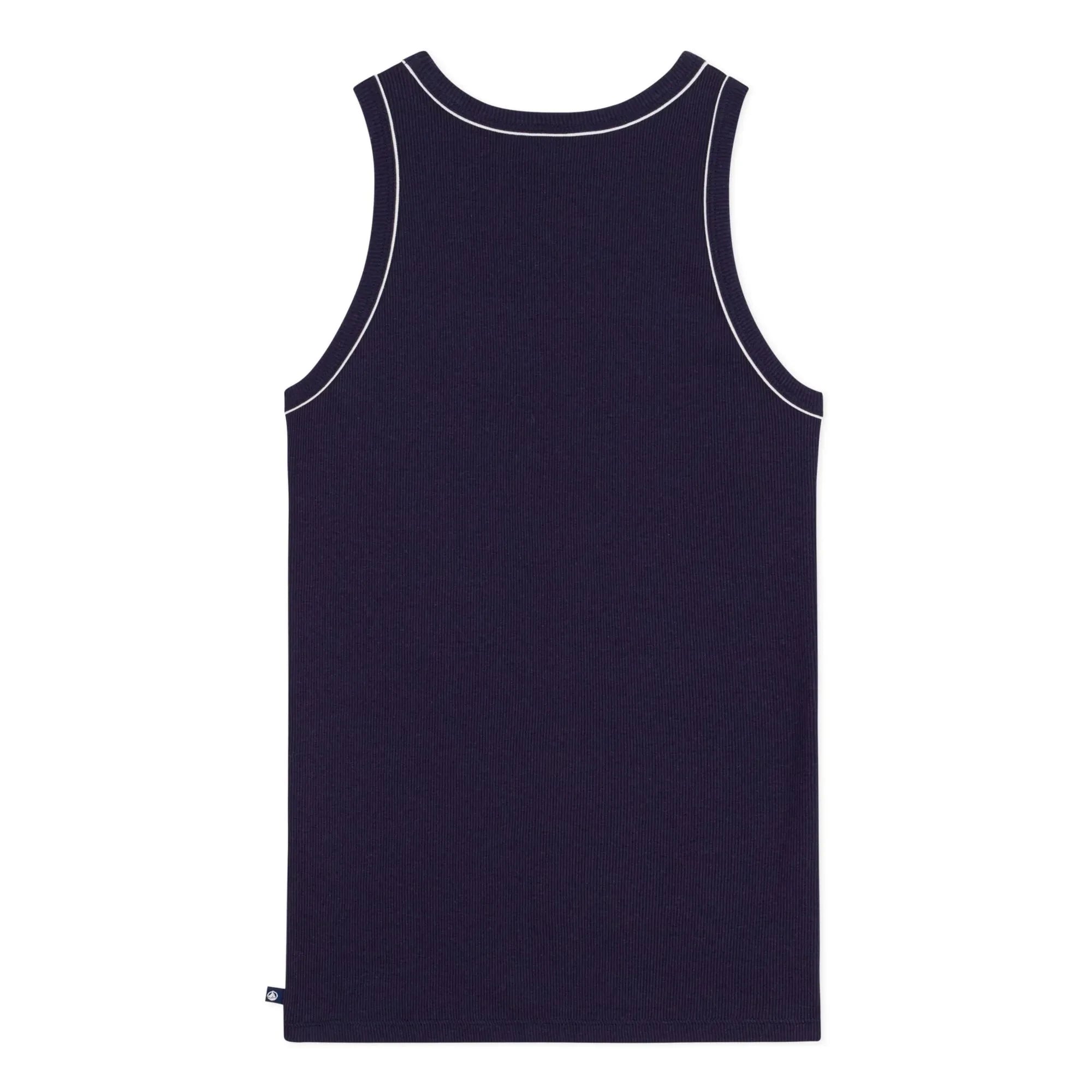 Petit Bateau - Ribbed Tank Top | Navy