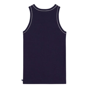 Petit Bateau - Ribbed Tank Top | Navy