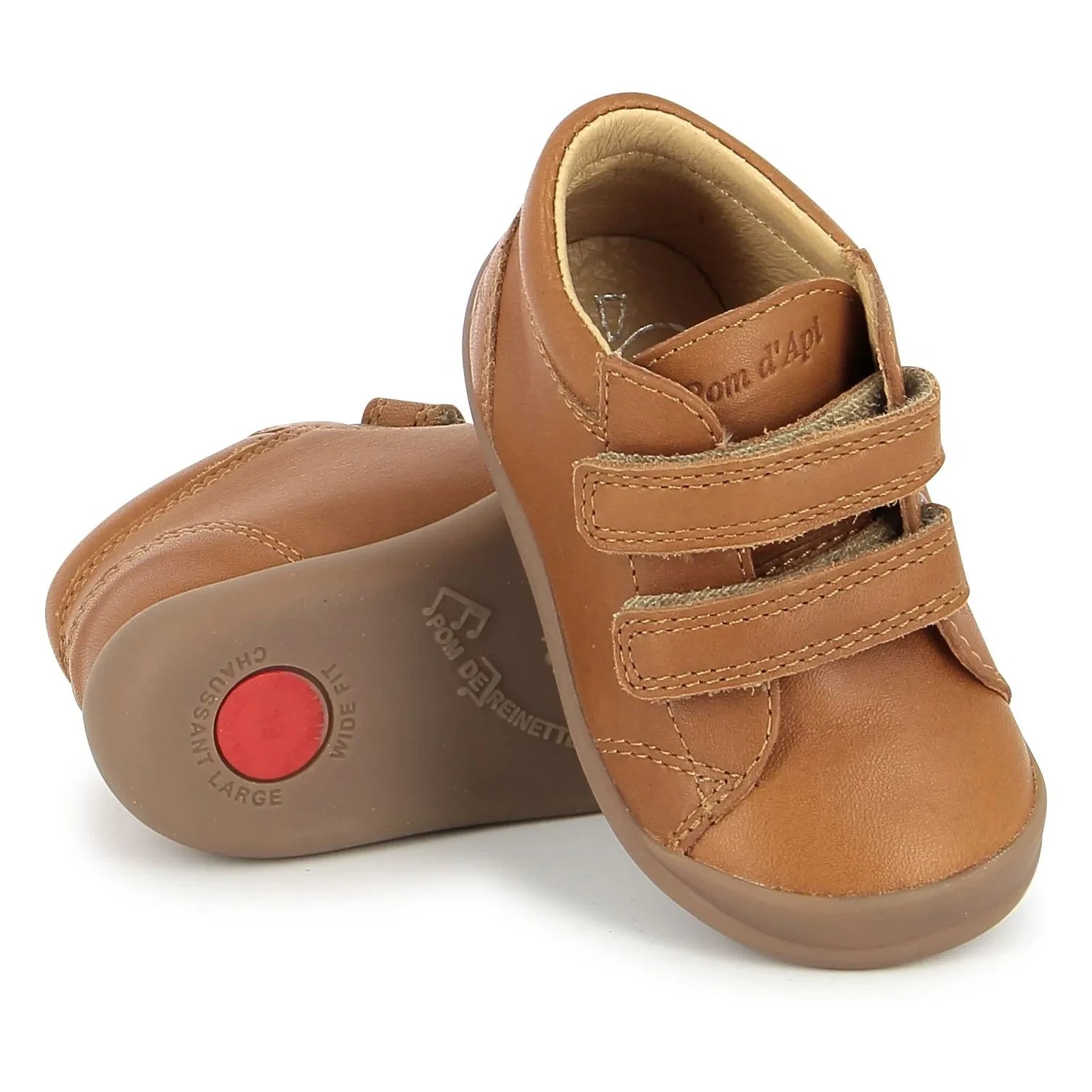 Pom d'Api - Flex Up Easy Scratch-Resistant Sneakers | Caramel
