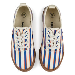 Bobo Choses - Striped Lace-Up Sneakers | Blue