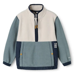 Liewood - Wynn Fleece Sweatshirt Made from Recycled Fibers | Blue