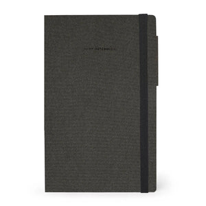 Legami - Boş Sayfalı Defter, Monokrom Yumuşak Kapak - Derin Grafit - Benim Defterim