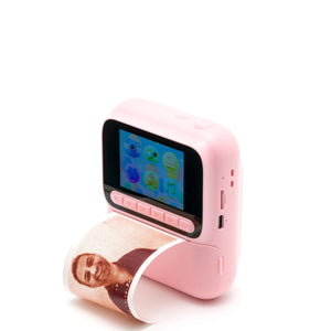 iPixi - Dijital ve Anında Baskı Yapan Pembe Fotoğraf Makinesi