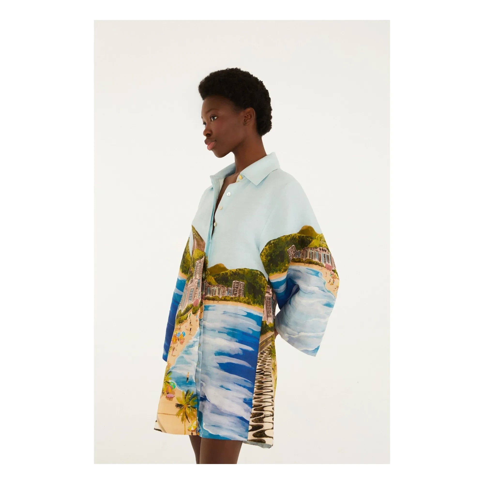 Farm Rio - Kimono Copacabana | Blue