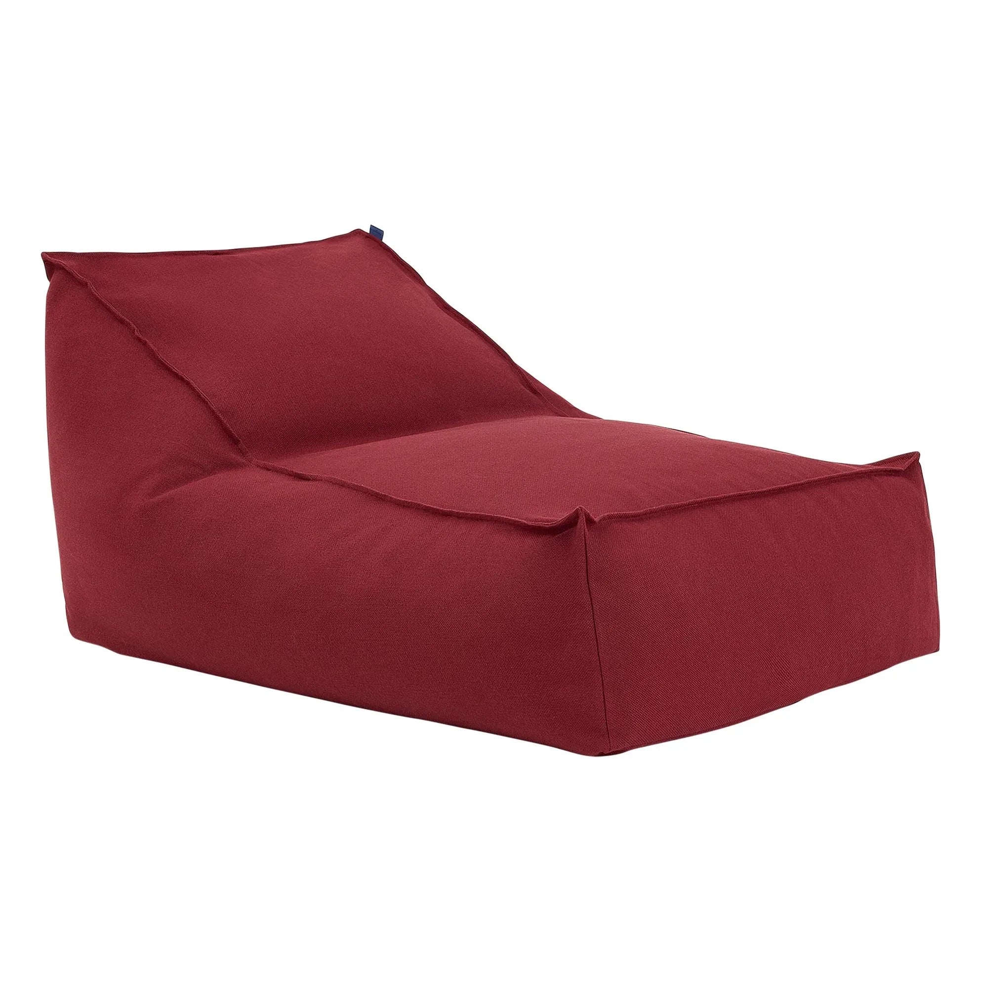 Nobodinoz - Lucky Long Pouf | Red