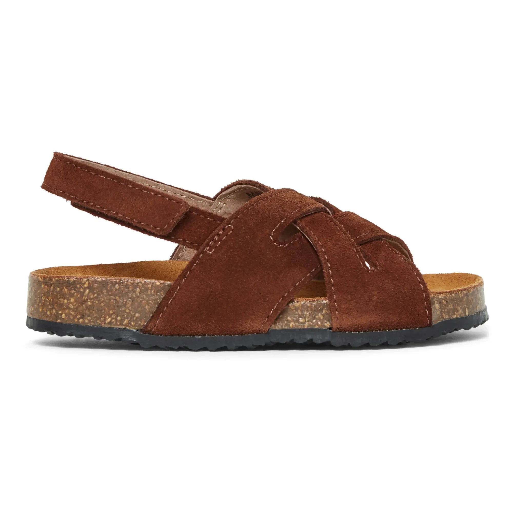 Pèpè - Suede Knitted Sandals - Two Con Me | Brown