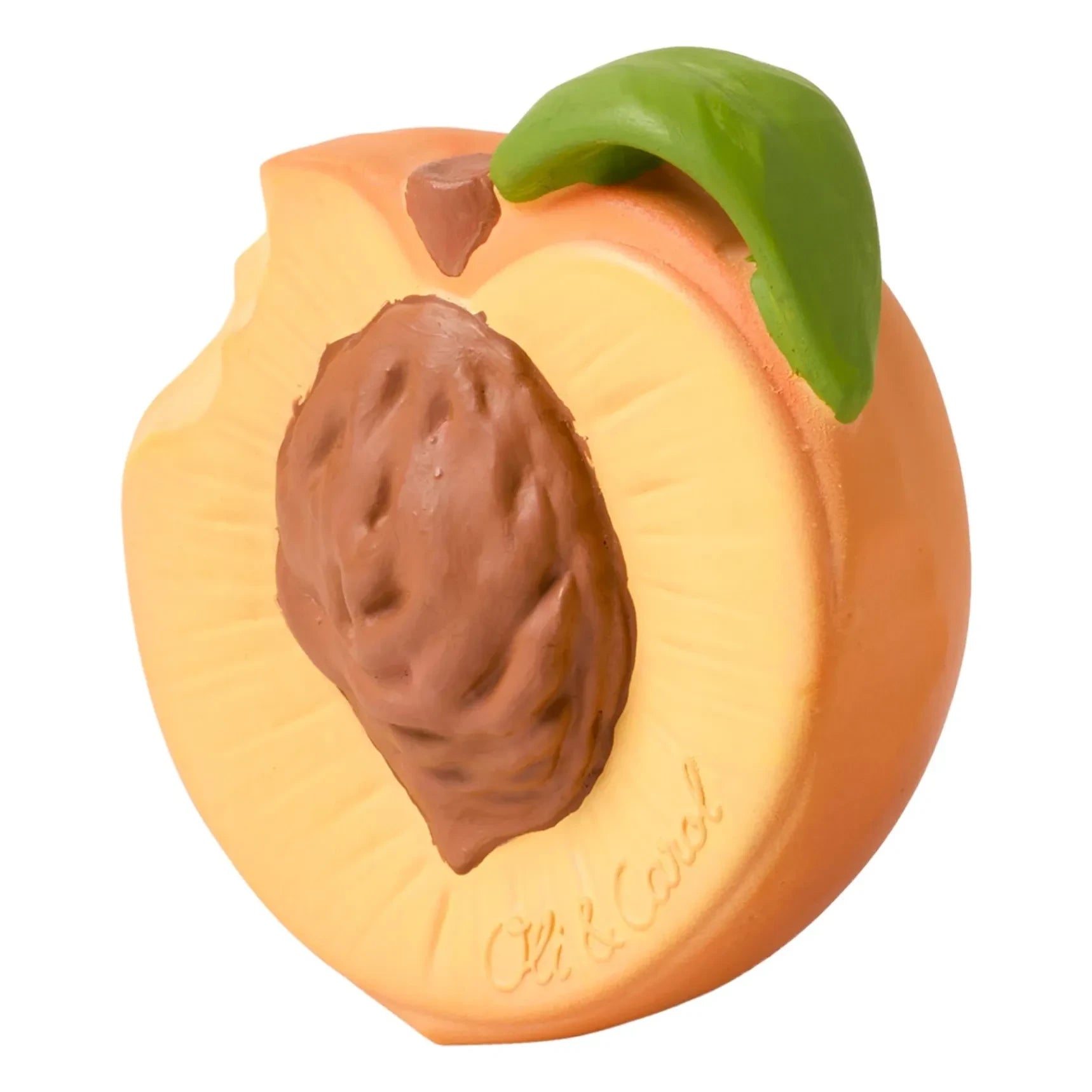 Oli & Carol - Palm Peach Teething Ring
