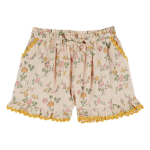 Emile et Ida - Organic Cotton Ruffled Shorts | Light Pink