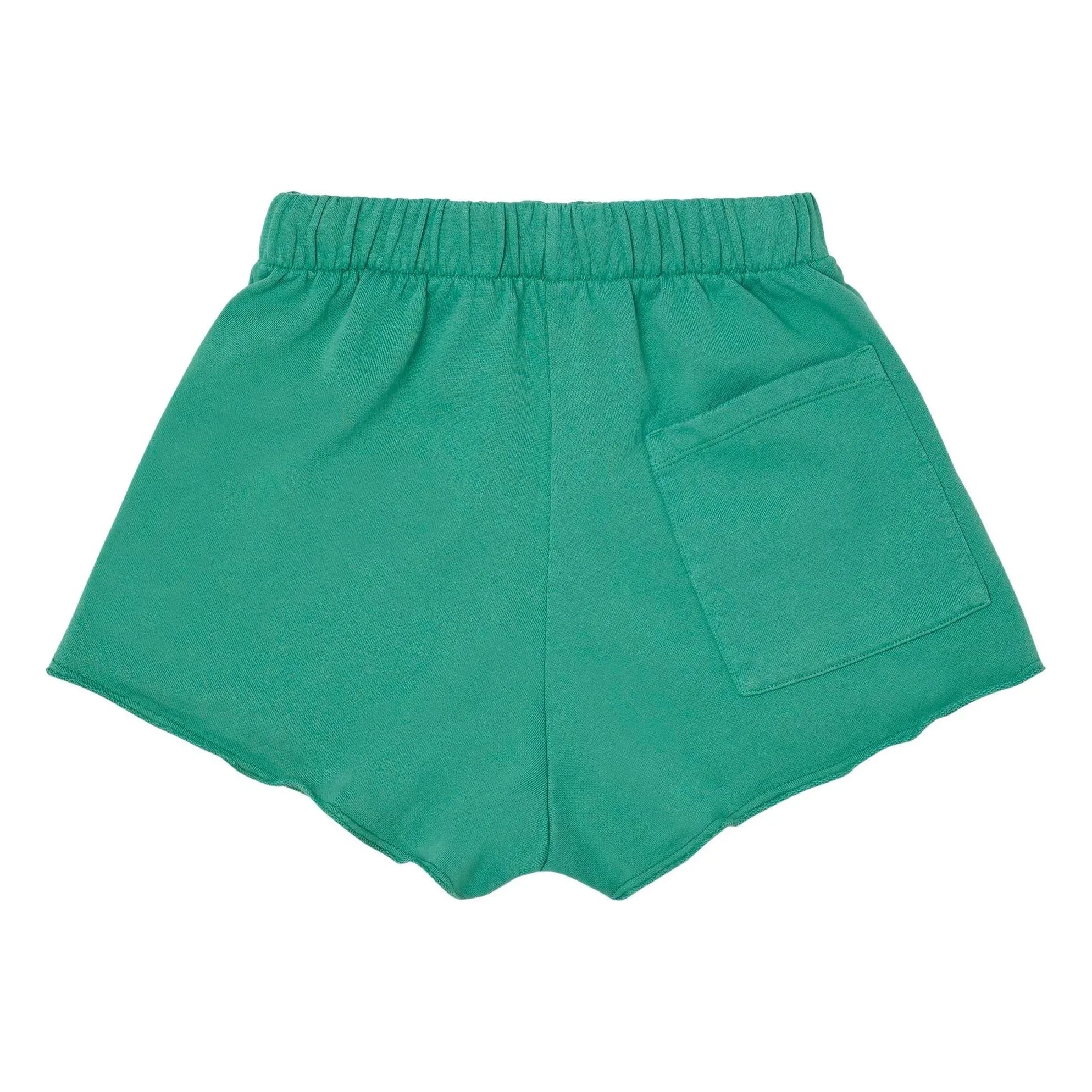 Main Story - Cropped Jogger Shorts Organic Cotton | Green