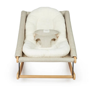 Nobodinoz - Growing Green Baby Bouncer Organic Cotton Cloth for Mattress | Newborn