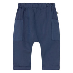 Cozmo - Evan Linen Pants | Navy Blue