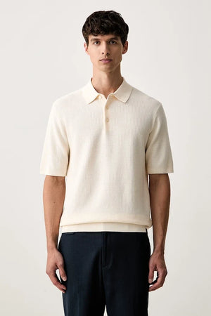 Scotch & Soda erkek pamuklu yakalı tişört