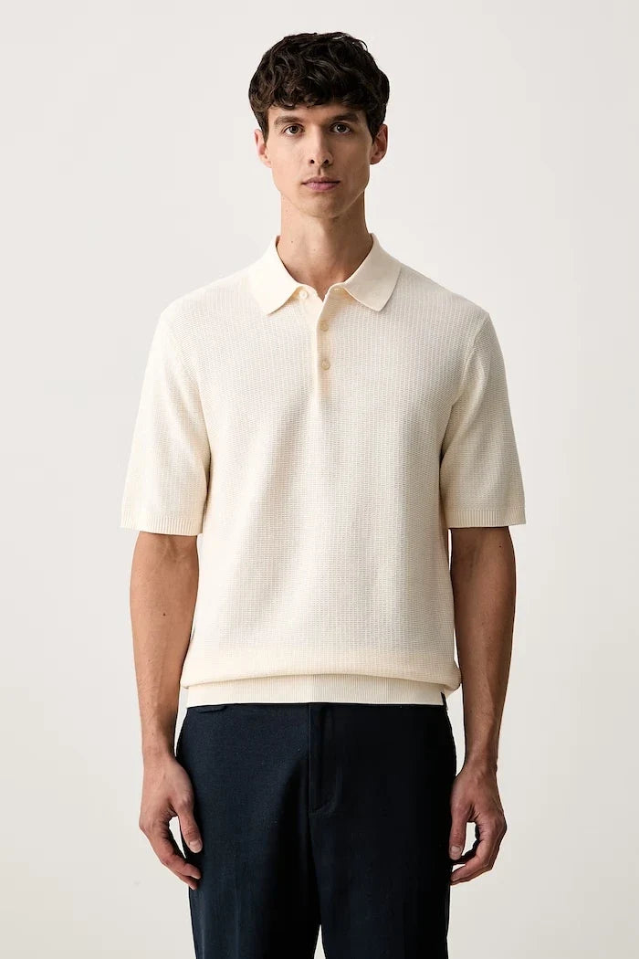 Scotch & Soda erkek pamuklu yakalı tişört