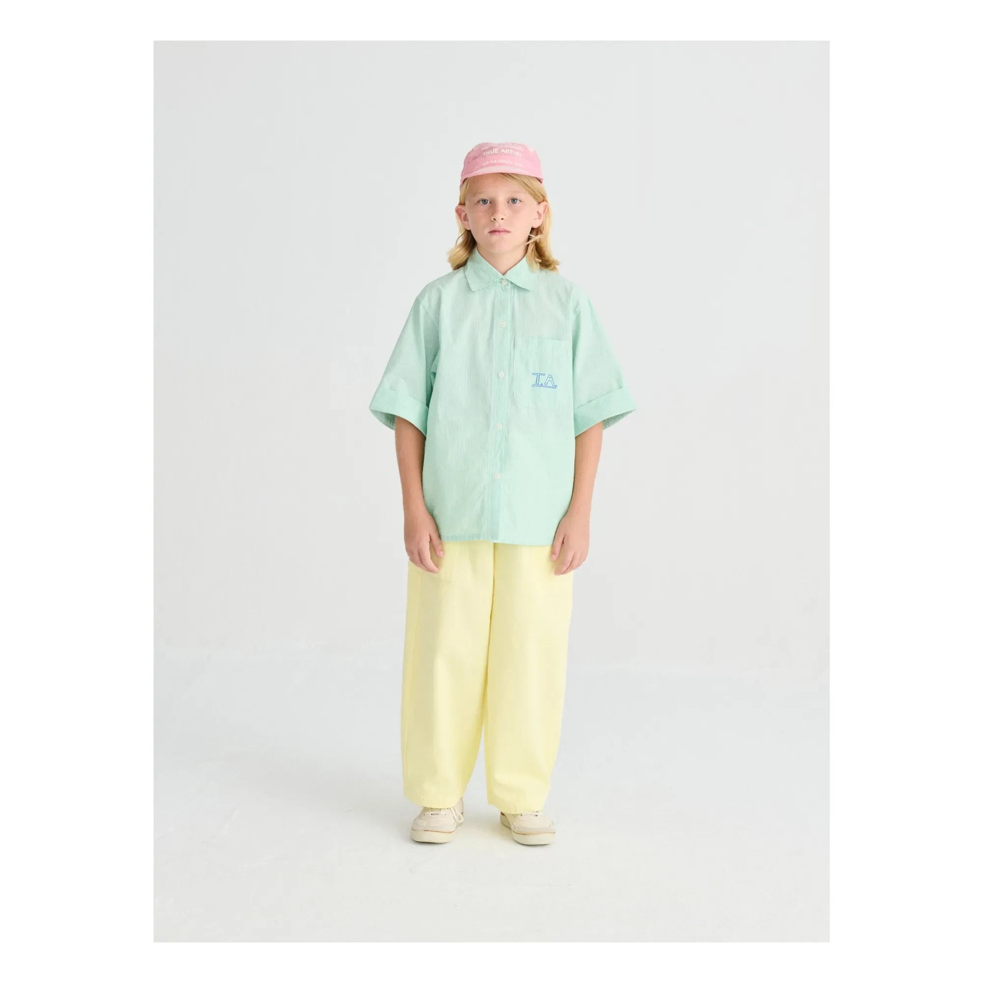 True Artist - Striped Shirt No.6 | Green