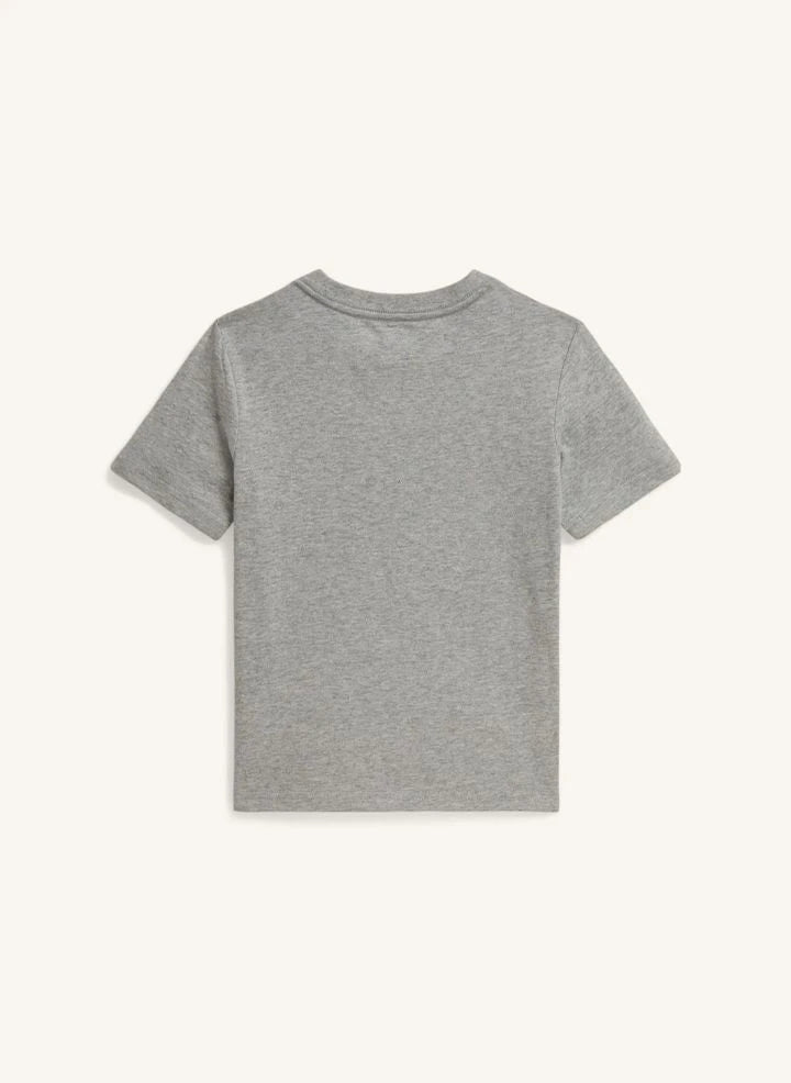 Ralph Lauren - Polo Bear Okula Dönüş Tişörtü | Gri